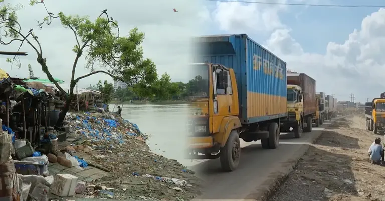 সিলেটের একটি রাস্তা